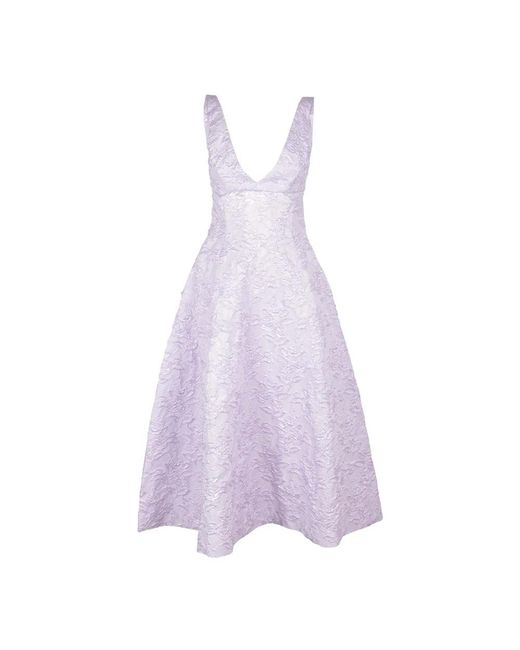 Philosophy Di Lorenzo Serafini Purple Party Dresses