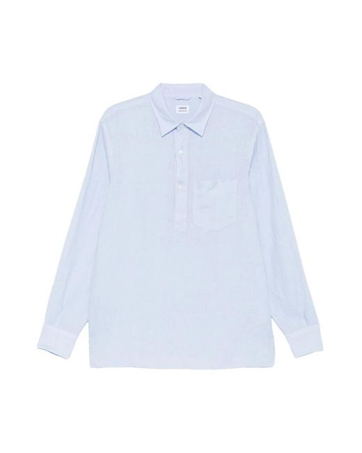 Aspesi Blue Casual Shirts for men