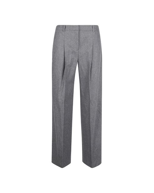 Boss Gray Wide Trousers
