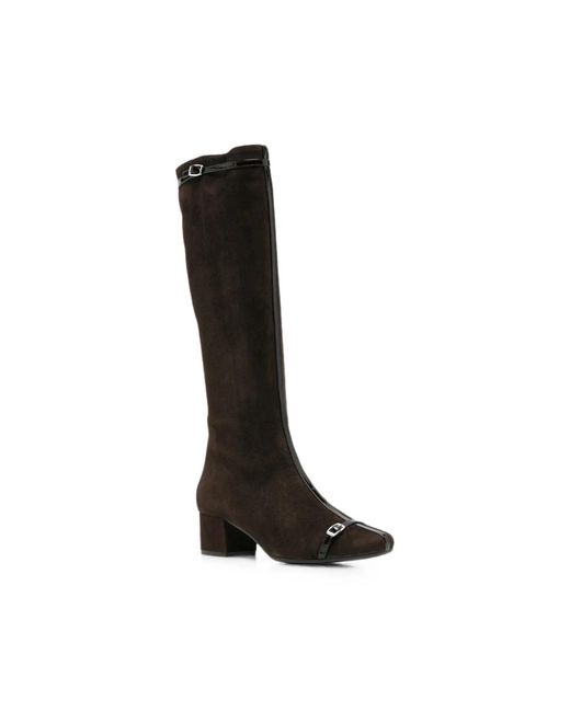 CAREL PARIS Black Starter Choco High Boot