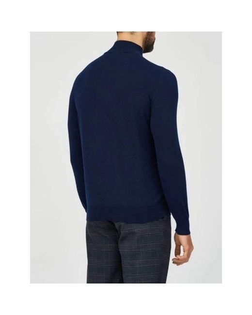 Cashmere Knitwear Gran Sasso pour homme en coloris Blue