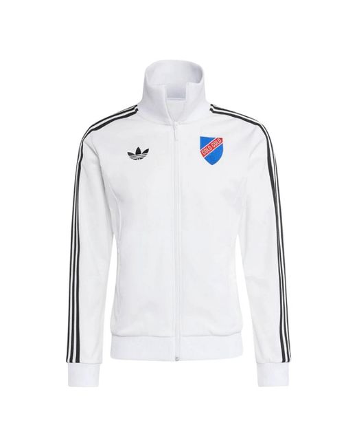 Long Sleeve Training Tops Adidas pour homme en coloris White