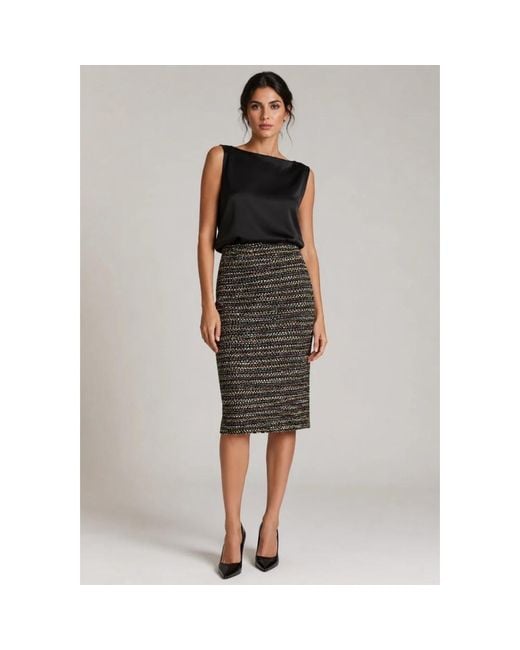 Max Mara Gray Pencil Skirts