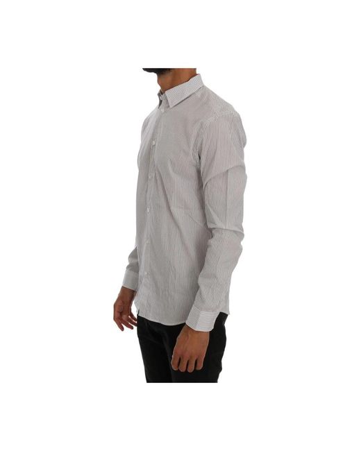 Frankie Morello Gray Casual Shirts for men