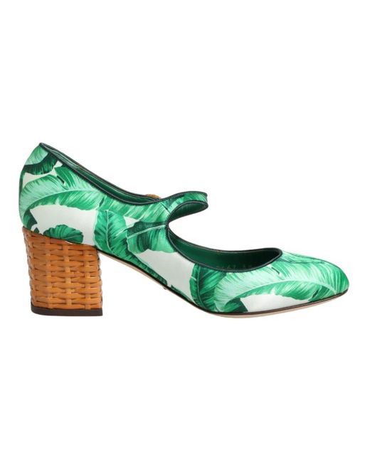 Dolce & Gabbana Green Pumps