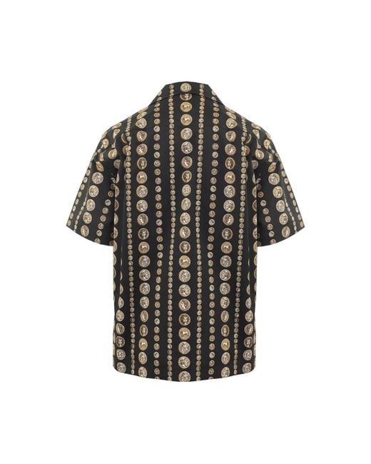 Short Sleeve Shirts Dolce & Gabbana de hombre de color Black