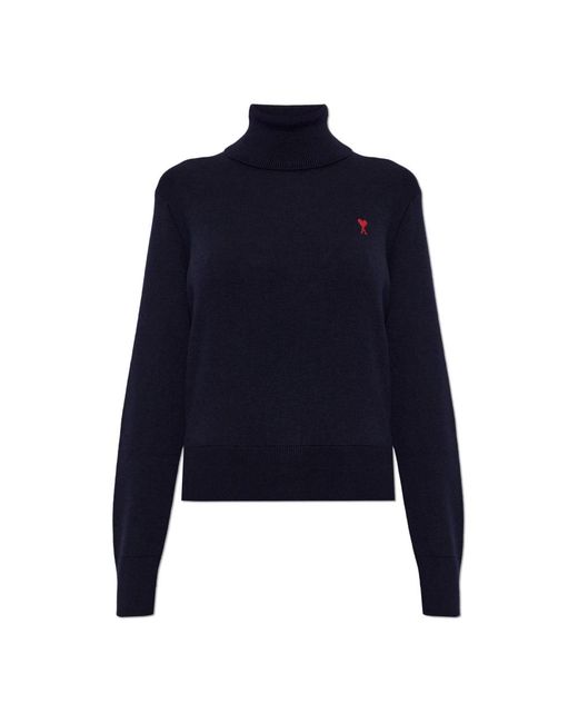 AMI Blue Turtlenecks