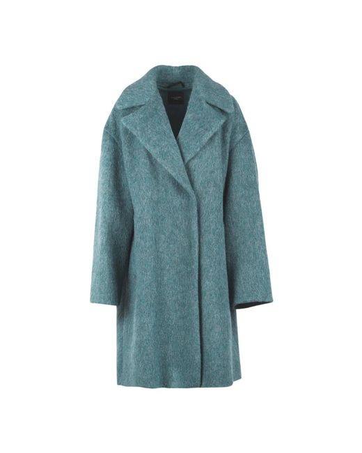 Weekend by Maxmara Single-Breasted Coats in het Blue