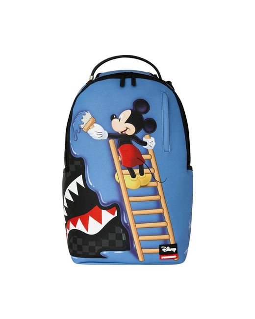 Sprayground Blue Backpacks for men