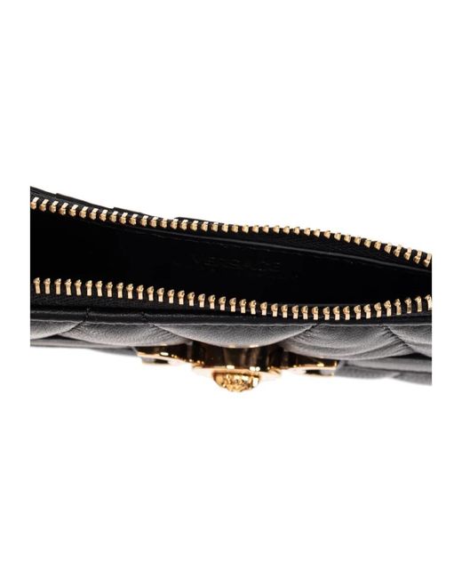 Versace Black Wallets &Amp; Cardholders
