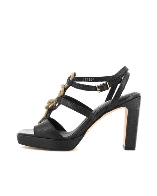 Shoes > sandals > high heel sandals Bruno Premi en coloris Black