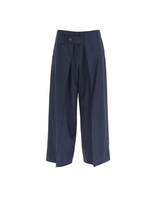 Trousers > wide trousers Loewe en coloris Blue