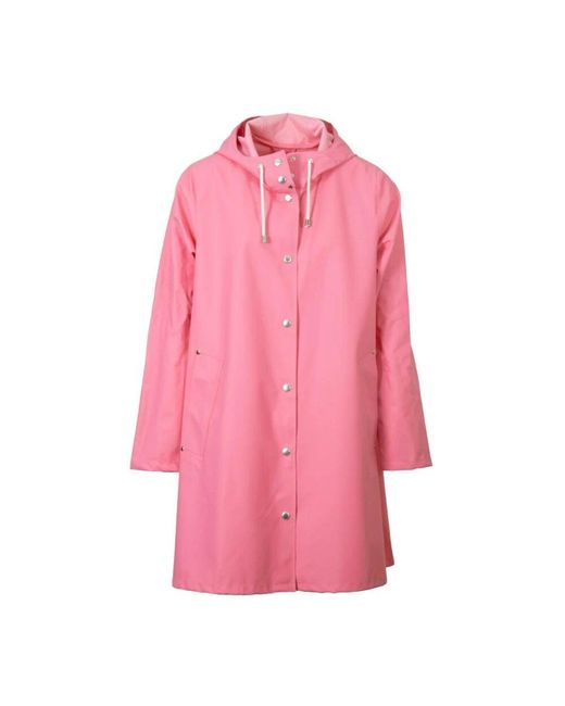 Stutterheim Pink Rain Jackets