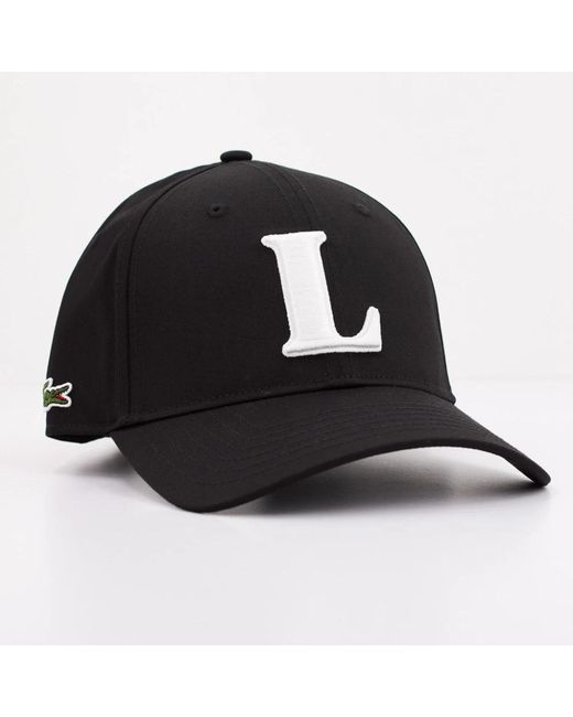 Accessories > hats > caps Lacoste pour homme en coloris Black