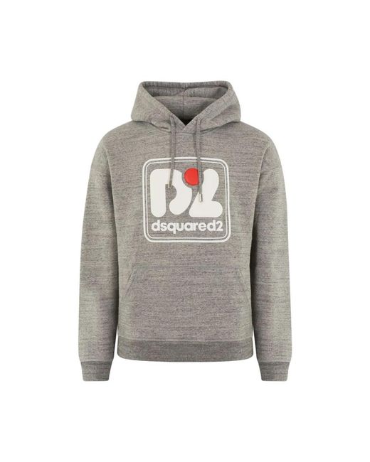 DSquared² Hoodies in het Gray voor heren