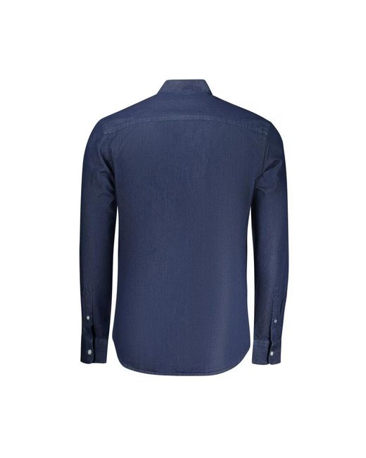 North Sails Blue Casual Shirts for men