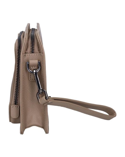 Guess Kunstleder-Tasche in Natural für Herren