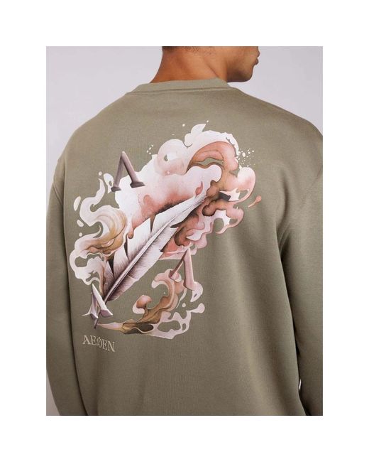 Sweatshirts Aeden de hombre de color Brown
