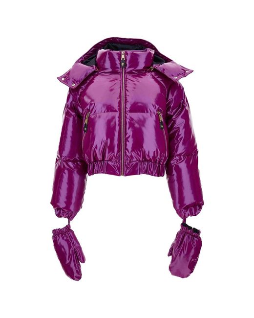 Winter Jackets Versace Jeans Couture de color Purple