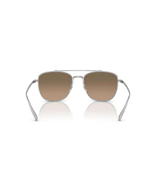 Oliver Peoples White Sunglasses
