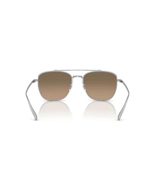 Oliver Peoples White Sunglasses