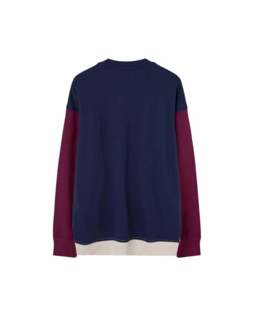 Isabel Marant Color Block Logo Sweatshirt in Blue für Herren