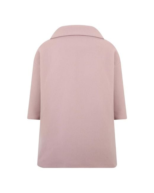 Single-Breasted Coats Herno de color Pink