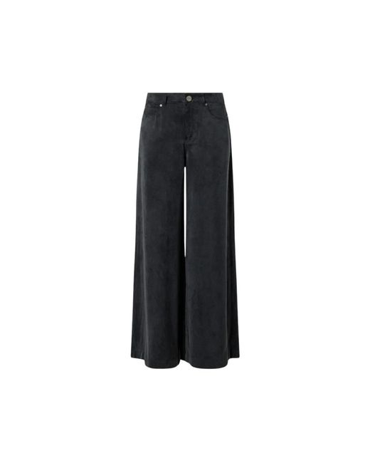 Pinko Black Wide Jeans