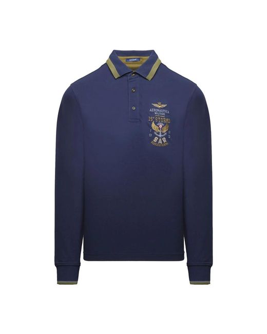 Polo Shirts Aeronautica Militare pour homme en coloris Blue