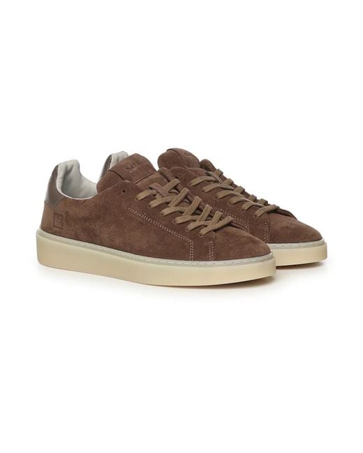 Date Brown Sneakers for men