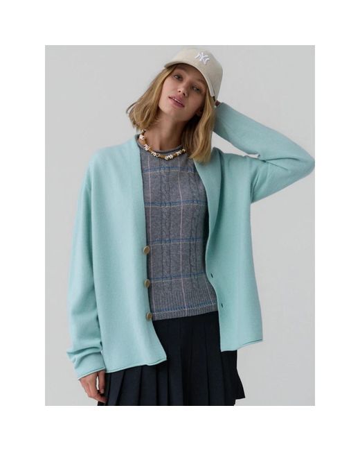 Guest In Residence Green Cashmere Knitwear