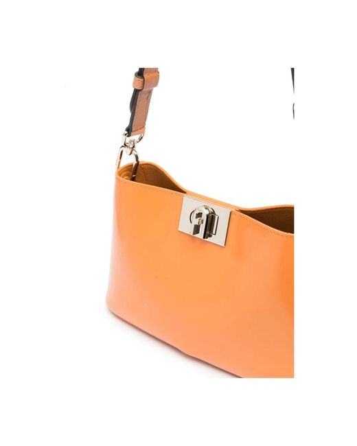 Furla Orange Fleur m tasche