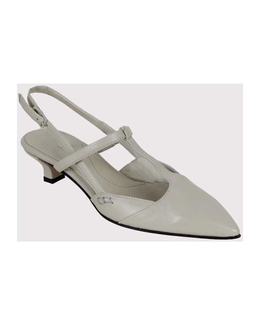 Pomme D'or White Pumps