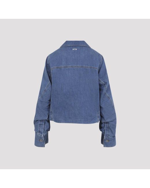 Denim Jackets Loewe de color Blue