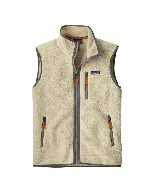 Patagonia Jassen ,Retro Pile Vest in het Natural voor heren