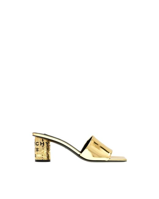Givenchy Yellow Tape Heeled Mules