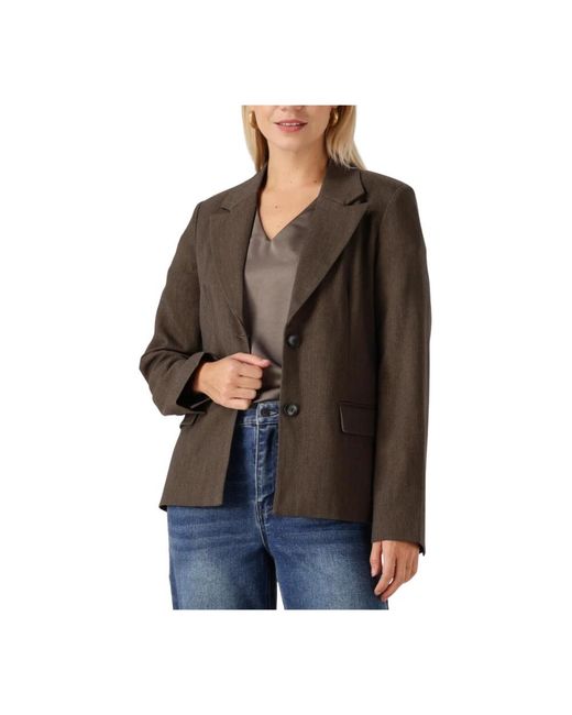 Object Objkara L/Lo Blazer in het Black