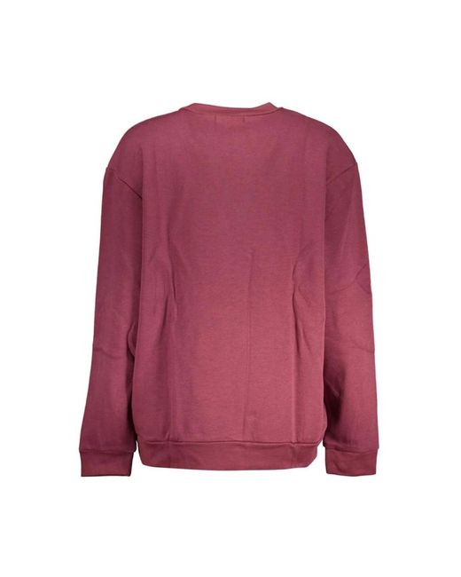 Roberto Cavalli Purple Polyester Sweatshirt