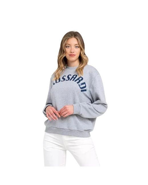 Trussardi Blue Sweatshirts