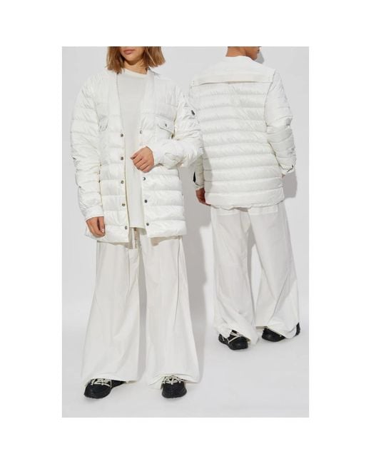 Rick Owens Jassen ,Wit ,Polyester Outershirt Milk in het White voor heren