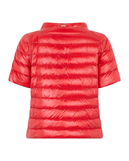 Herno Red Winter Jackets