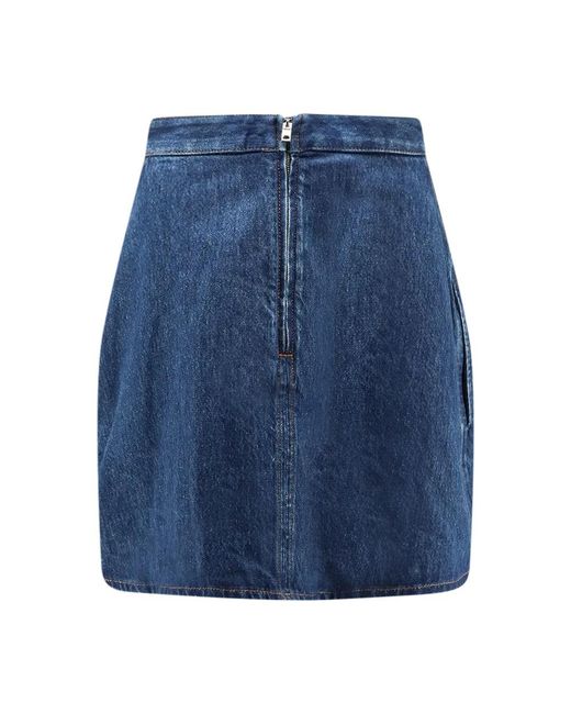 Givenchy Denim Skirts in het Blue