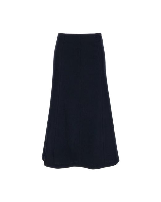 Thelatest Midi Rok in het Blue