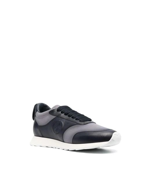 Giorgio Armani Blue Sneakers for men