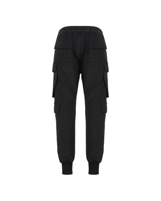 Rick Owens Black Sweatpants for men
