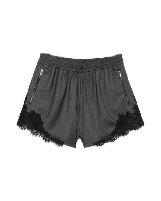 Pinko Gray Casual Shorts