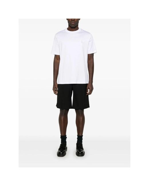 Brunello Cucinelli Weiße t-shirt für männer in White für Herren