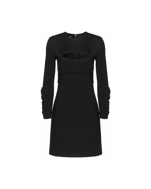 Pinko Black Short Dresses