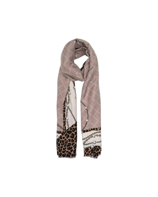 Liu Jo Pink Winter Scarves