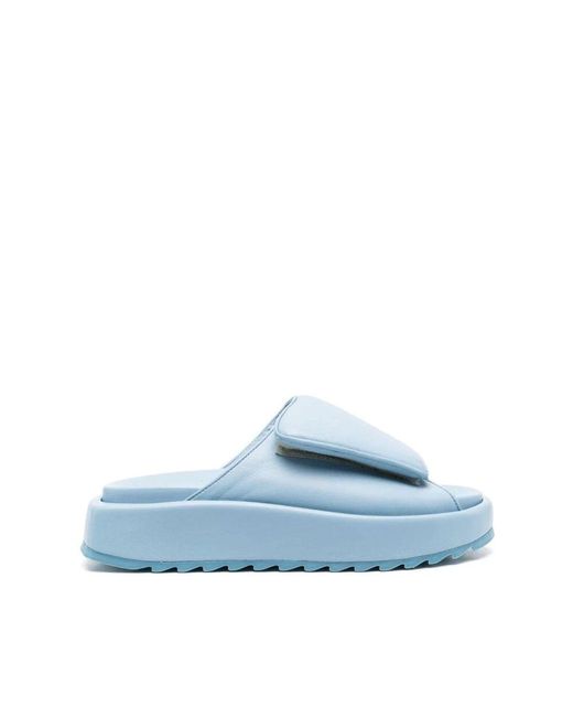 Shoes > flip flops & sliders > sliders Gia Borghini en coloris Blue